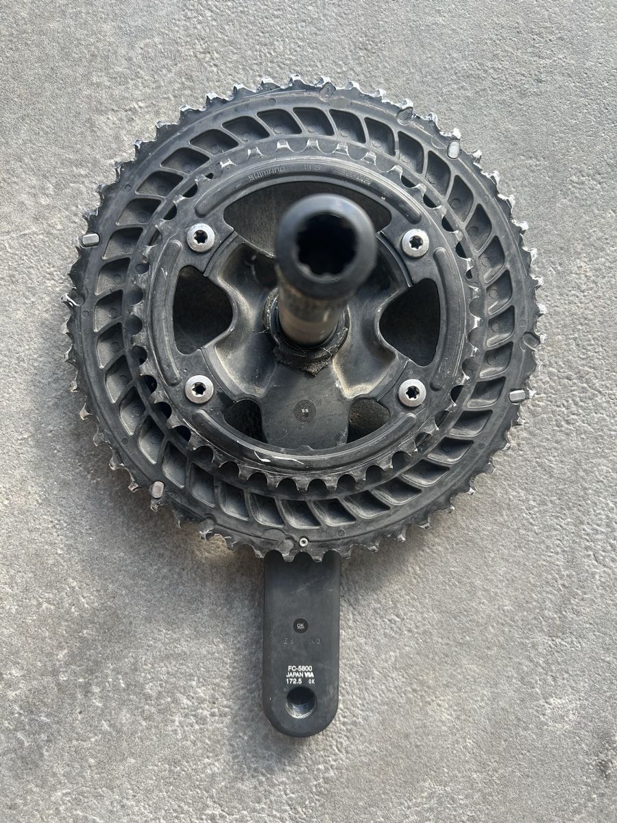 Shimano Pezzi di ricambio: Shimano 105 Kurbelset – Usato da Pfungen venduto da berc87 1