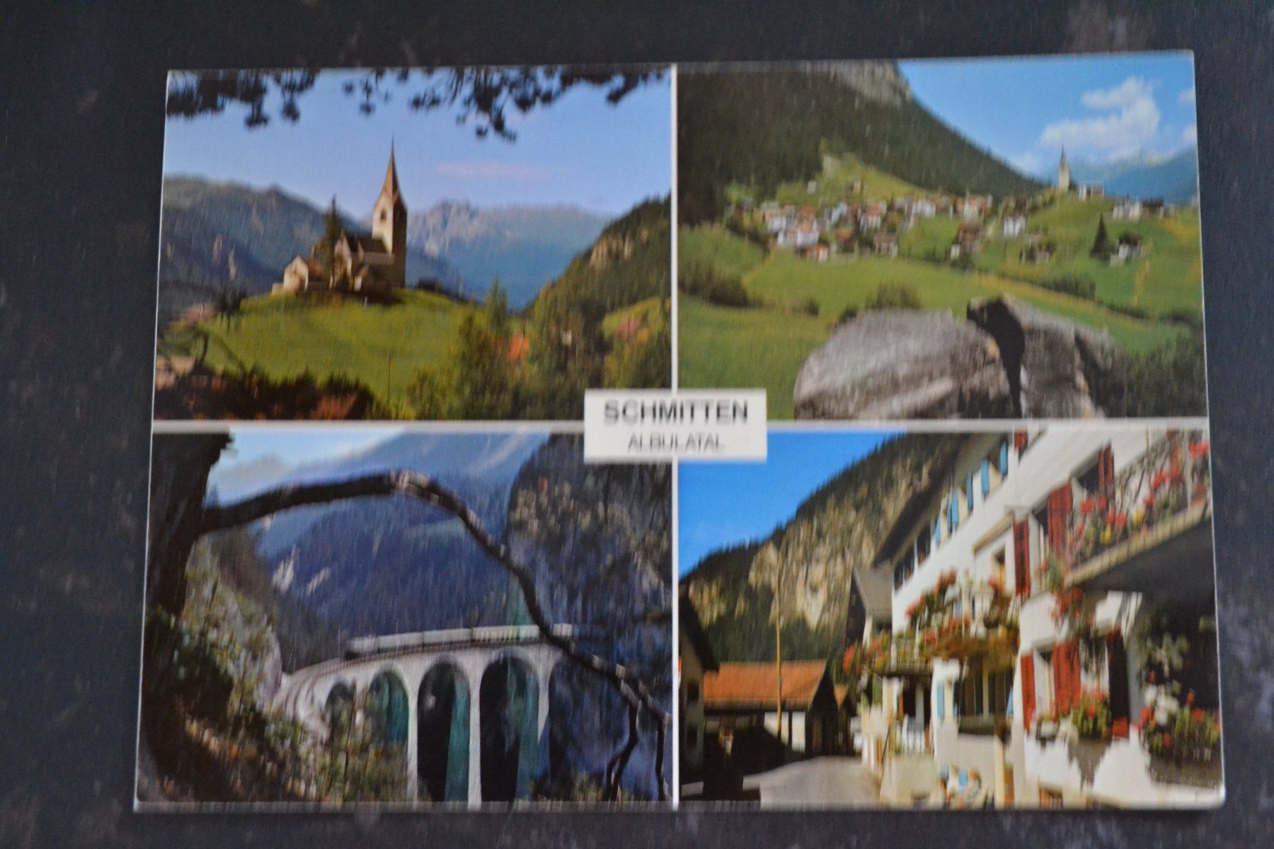 Cartoline postali: AK Schmitten GR – Usato da Beinwil am See venduto da kajak55
