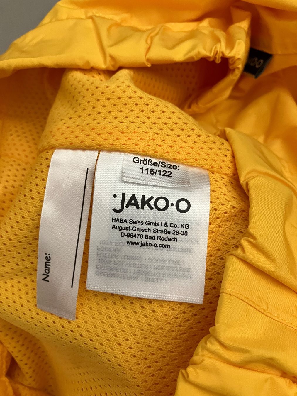 Jako-O Pantaloni: Jakoo Regenhose 116/122 – Nuovo (secondo la descrizione) da Niederglatt ZH venduto da boeca82 2