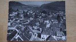 Carte Postale Ancienne Delémont - Vue Aérienne