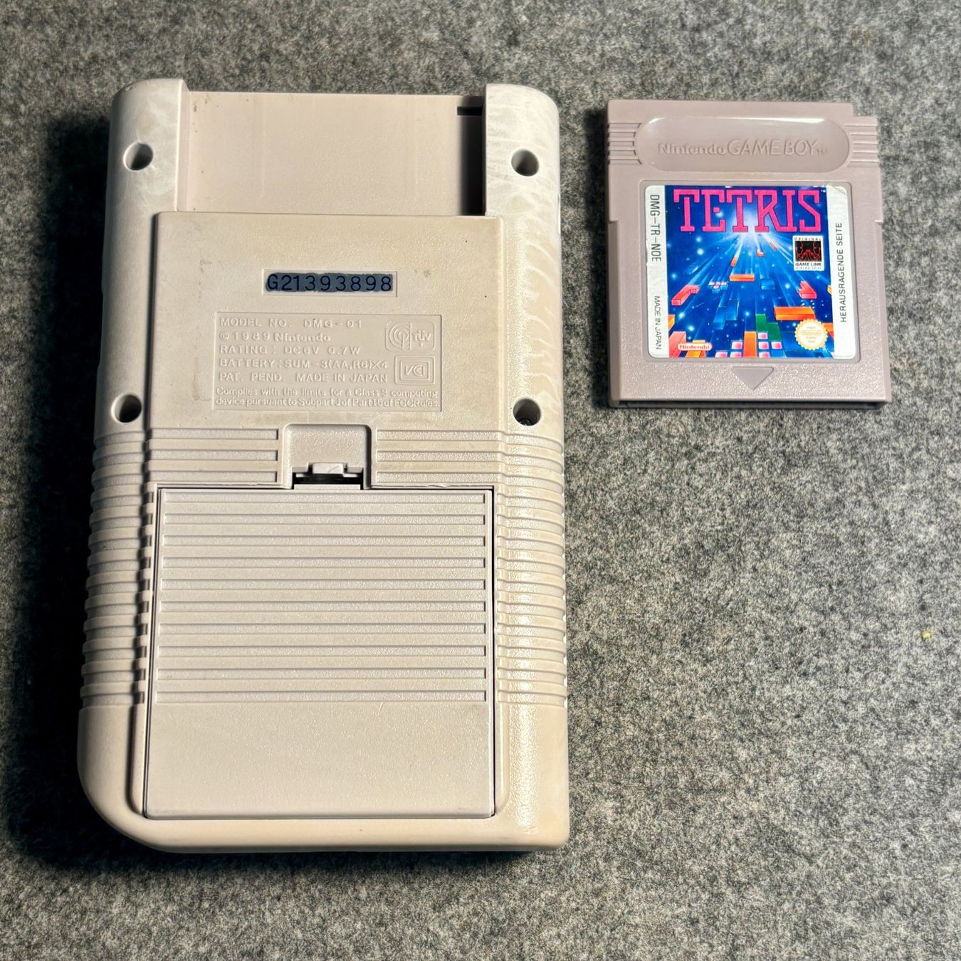 Nintendo Konsolen: GameBoy Classic DMG-01 Konsole + Tetris Original – Gebraucht aus Mollis von GamingCorner 1