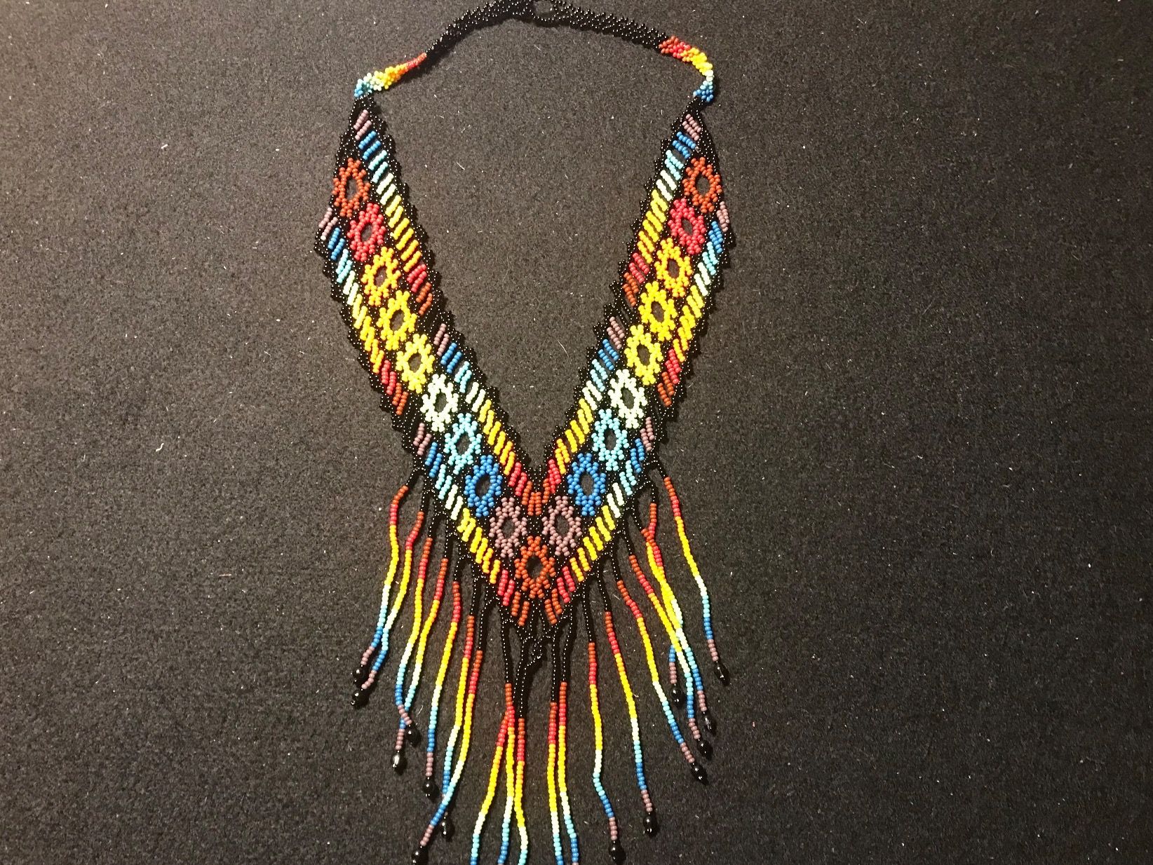 Catenine: Glasperlen Kette Amazonas – Nuovo (secondo la descrizione) da Basel venduto da Michael-Keltoi