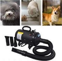 Hundefön Tierfön Dog Pet Dryer Schwarz