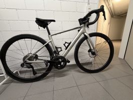 Cube Attain C:62 SLX Rennrad - Grösse 47cm - silber