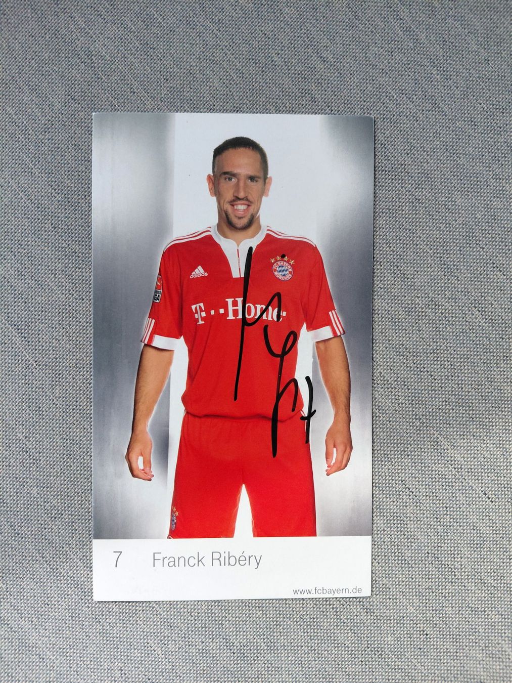 Autogramme: Autogrammkarte Franck Ribery – Gebraucht aus Schmerikon von Olympia04