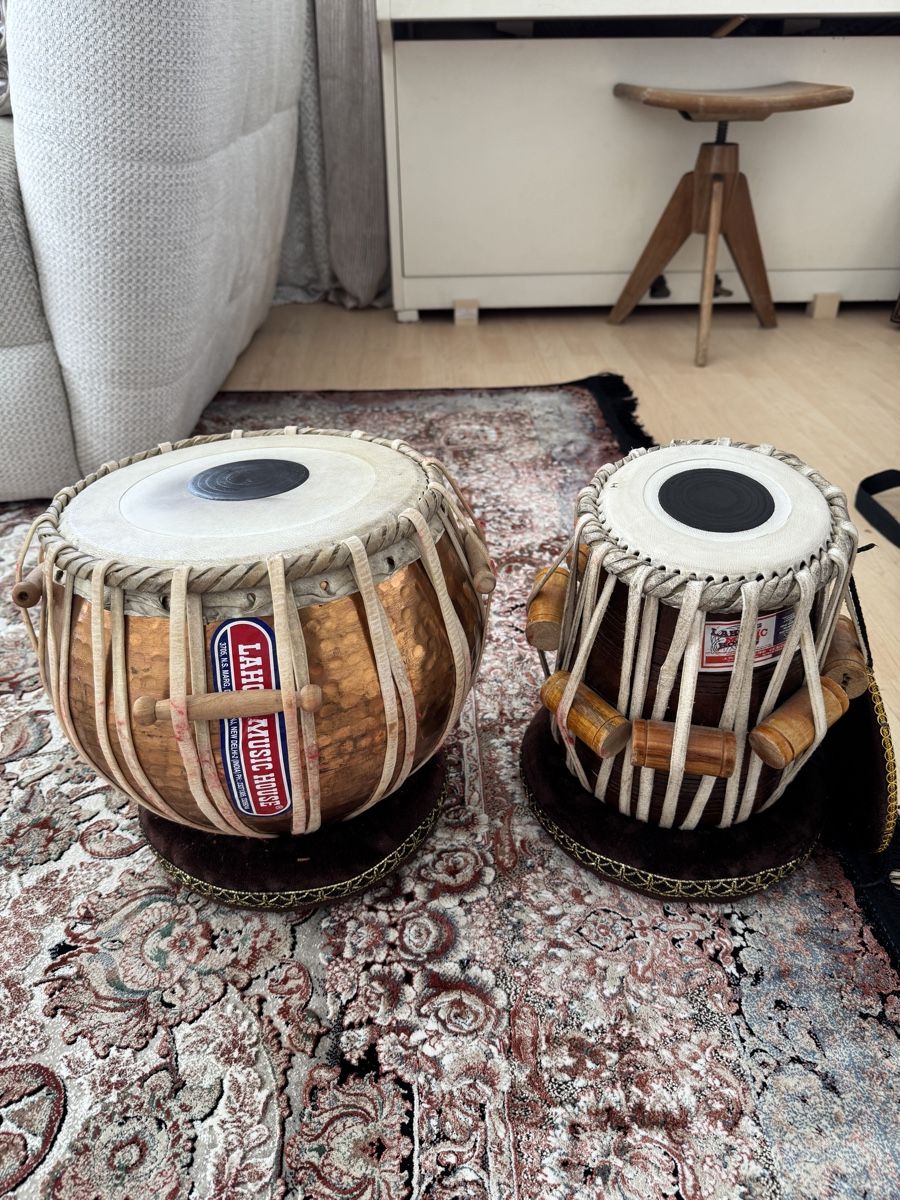 Musikinstrumente: Tabla Set – Neu (gemäss Beschreibung) aus Oberägeri von MW.1986 1