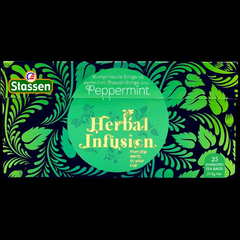 Cibi & Specialità: Stassen - Peppermint Herbal Infusion Tea - Gastro-Teebeutel – Nuovo e nell'imballaggio originale da Gampelen venduto da Geschenkxy 2