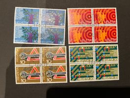 CH  1972 Viererblock Serie FDC  Luxus  (4448)