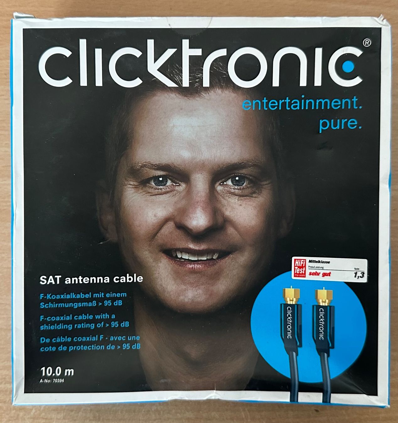 Cavi: Clicktronic SAT antenna cable 10 Meter – Nuovo e nell'imballaggio originale da Schaffhausen venduto da Patrick1234