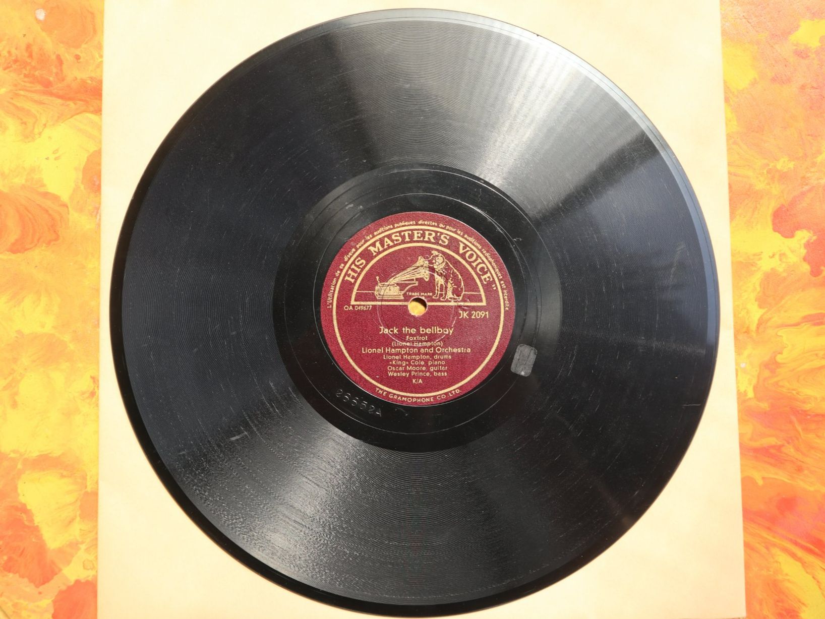 Schallplatten: Schellack Lionel Hampton Jack the Bellboy / Central Av Break – Gebraucht aus Eschenbach SG von Astalavista 2