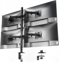 Monitor Halterung 4 Monitore 17-32 Zoll VESA