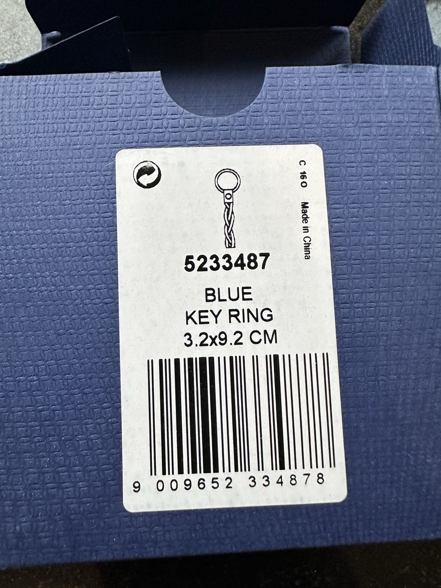 Swarovski Portachiavi: Swarovski Schlüsselanhänger Blau – Nuovo e nell'imballaggio originale da Niederlenz venduto da Shininglove 3