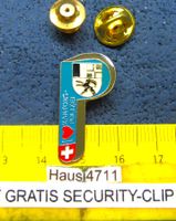 I  ❤  KANTONSPOLIZEI GRAUBÜNDEN PIN GLASIERT GOLDIG