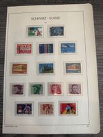 Schweiz Briefmarken Sammlung 1968, komplett, Top Zustand!