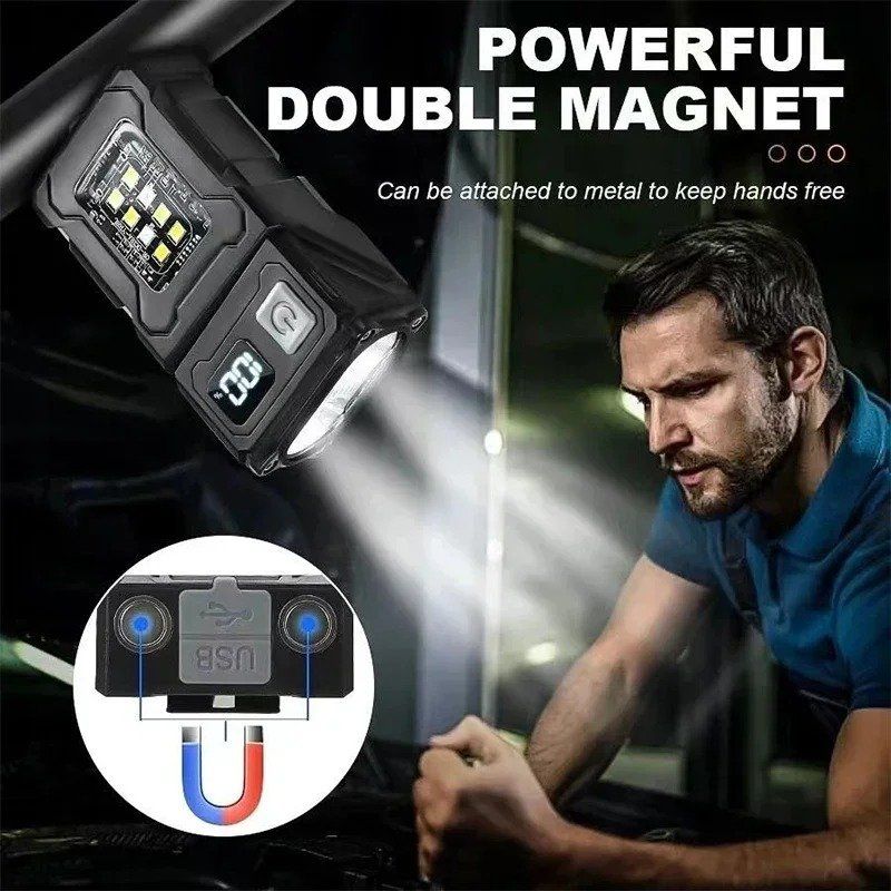 Lampade: Taschenlampe Superhelles MINI-USB-wiederaufladbares LED-Lich – Nuovo e nell'imballaggio originale da Unterägeri venduto da RmOnline 7