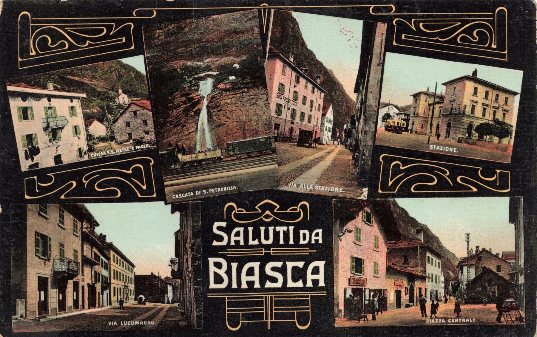Cartes postales: Multi vedute Biasca – D'occasion à Biasca par Blenio71