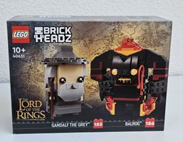 LEGO BrickHeadz Herr der Ringe 40631 Gandalf&Balrog NEU!