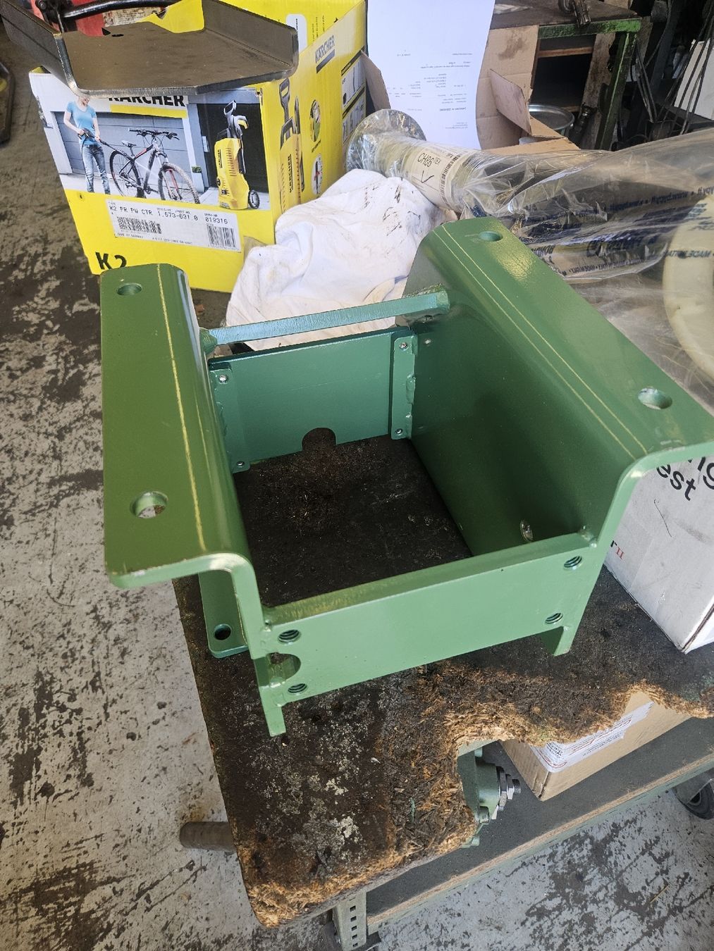 Bührer Trattori: Bührer Tractospeed Traktor Orbitrolhalter Servo – Nuovo e nell'imballaggio originale da Bauma venduto da Maese1980 1