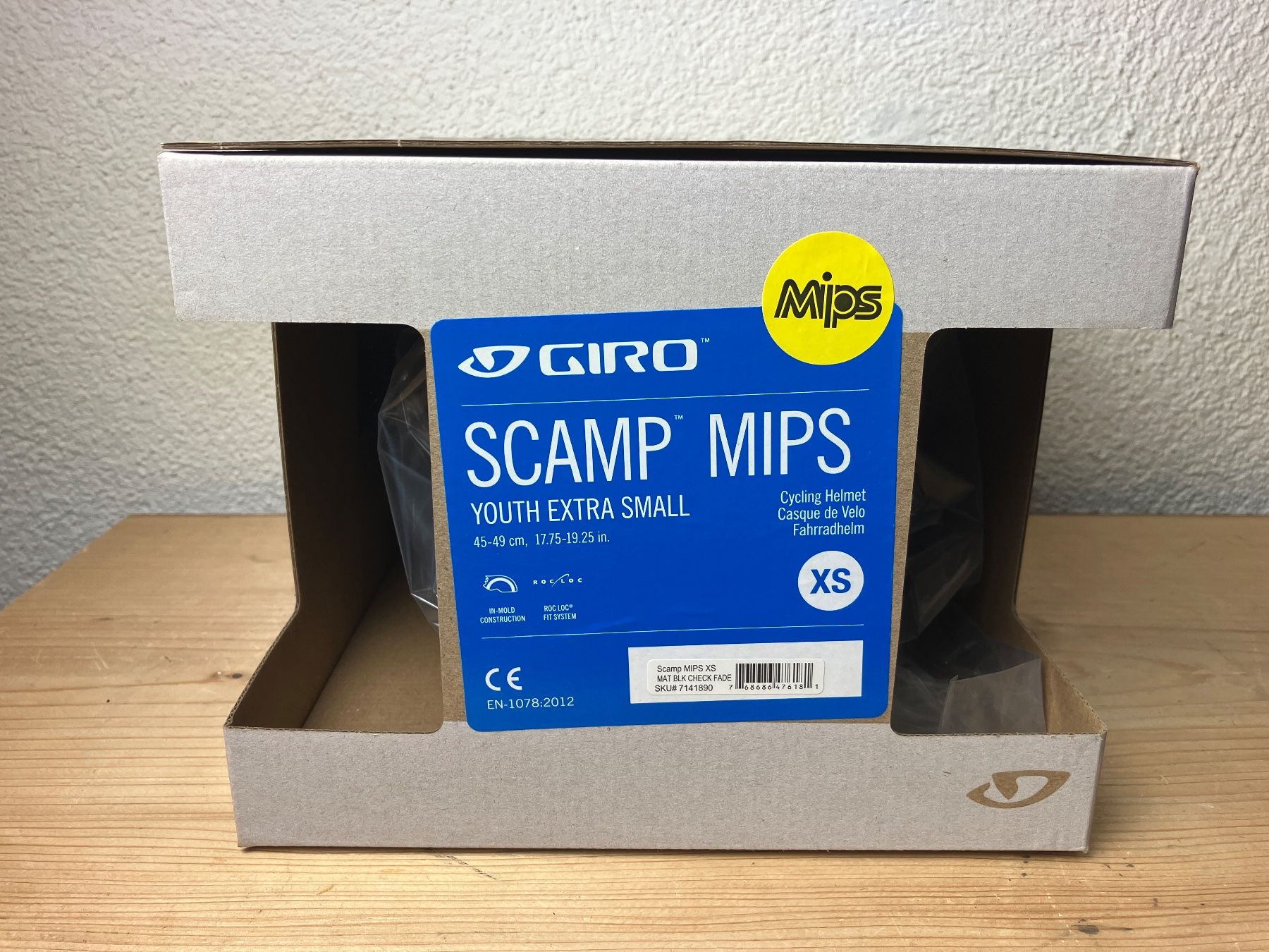 Giro Caschi: Kinderhelm Giro Scamp MIPS Grösse XS / 45 - 49cm – Nuovo e nell'imballaggio originale da Fislisbach venduto da Promo 7