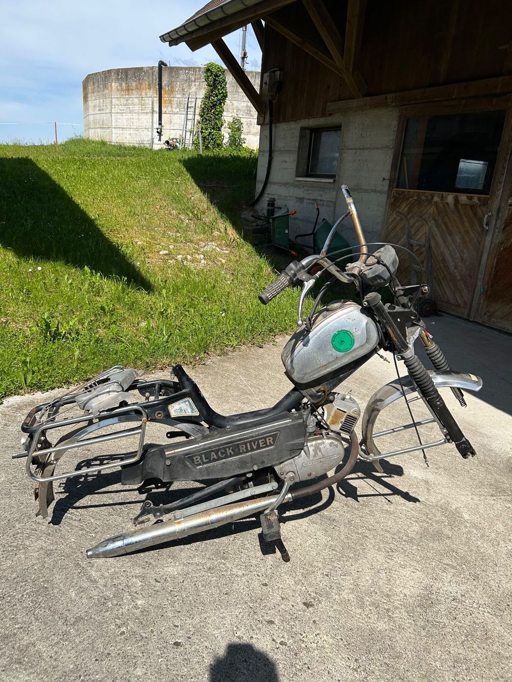 Alpa Ciclomotori: Alpa Black River Zündapp – Difettoso da Fahrni b. Thun venduto da berger_tuning34