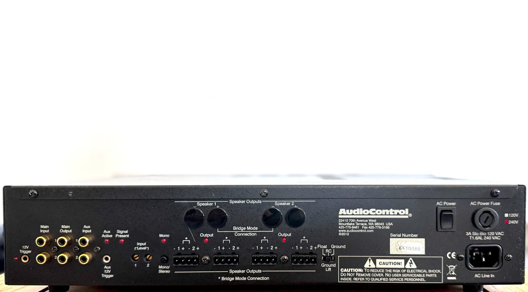 Amplificateurs: Two Channel Power Amplifier ARCHITECT model 110 – D'occasion à Zürich par Tapehead 4