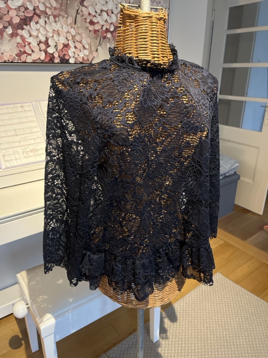 Only Camicette: Elegante Spitzenbluse, Only, M – Usato da Solothurn venduto da Bobesch08 5