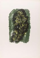 Ennio Morlotti signed lithograph / lithographie
