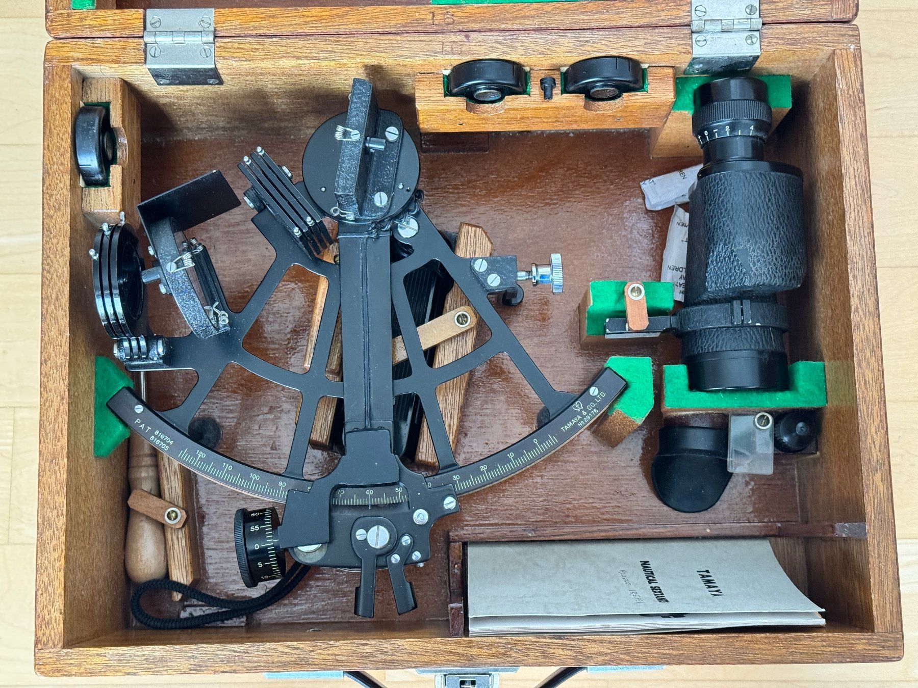 Navigatori: Marine Sextant Tamaya – Usato da Greifensee venduto da Deanox 5
