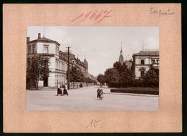 Fotografie Hainichen i. Sa., Blick in di
