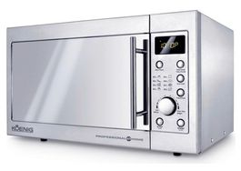 KOENIG B01151 3-in-1 Mikrowelle, Edelstahl