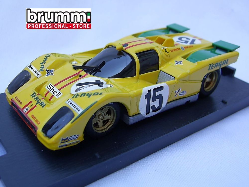 Brumm 1:43 Ferrari 512M #16 24h LeMans 1971 Craft, Wier R230 modèle