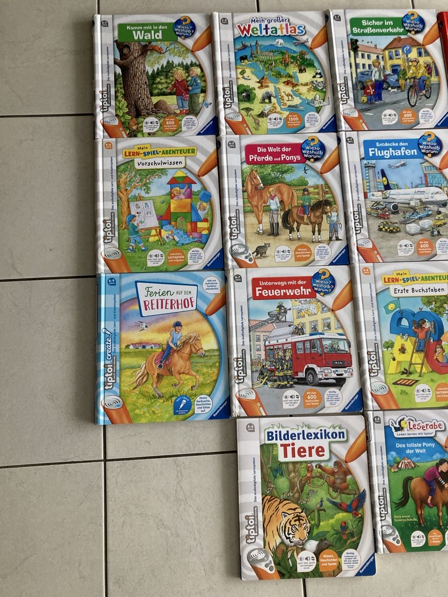 Libri: 19 Stk. Ravensburger Tiptoi Bücher – Usato da Wolfhausen venduto da DonieP 1