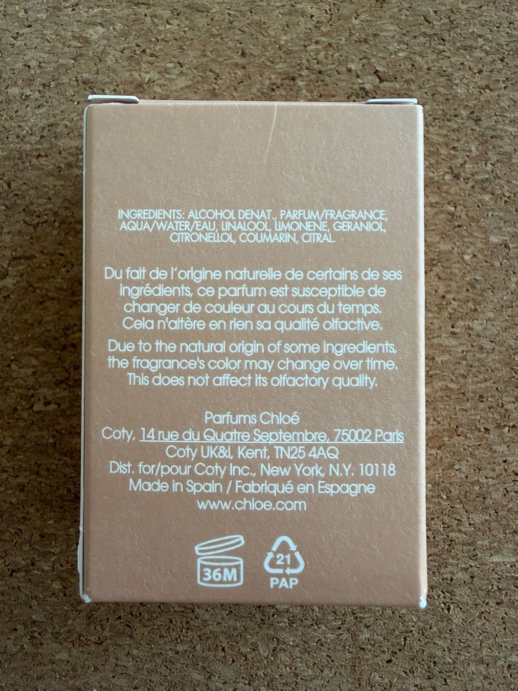 Chloé Parfums & Eau de Toilette: Chloé Nomad Nuit D' Egypte, Miniature 5ml – Neuf avec emballage d'origine à Wilen b. Wollerau par rosmarin13 2