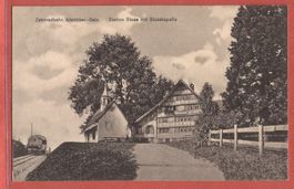Altstätten - Gais - Bahn bei Stosskapelle - 1913