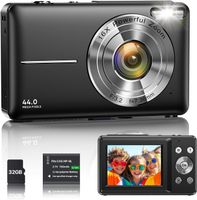 1080P 44MP Vlogging Kamera Kinder Jugendliche FHD Fotokamera