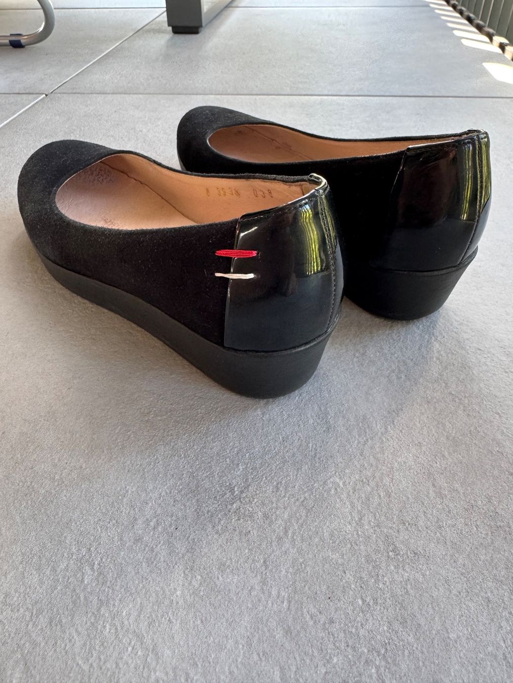Chaussures femmes: Ballerinas schwarz, Grösse 39, gebraucht – D'occasion à Aarau par Ruta_Ra 2