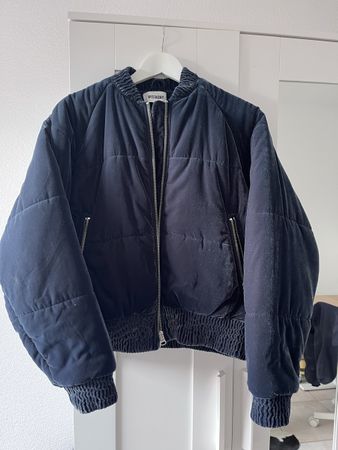 Weekday Bomberjacke Samt Winter