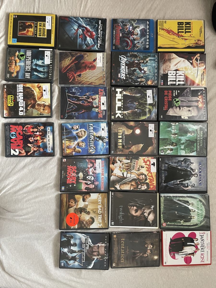 Alle DVDs: Lot de 80 DVD films variés  – Gebraucht aus Avenches von Sissi_17 1