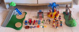Playmobil Spielplatz Set mit Figuren gebraucht