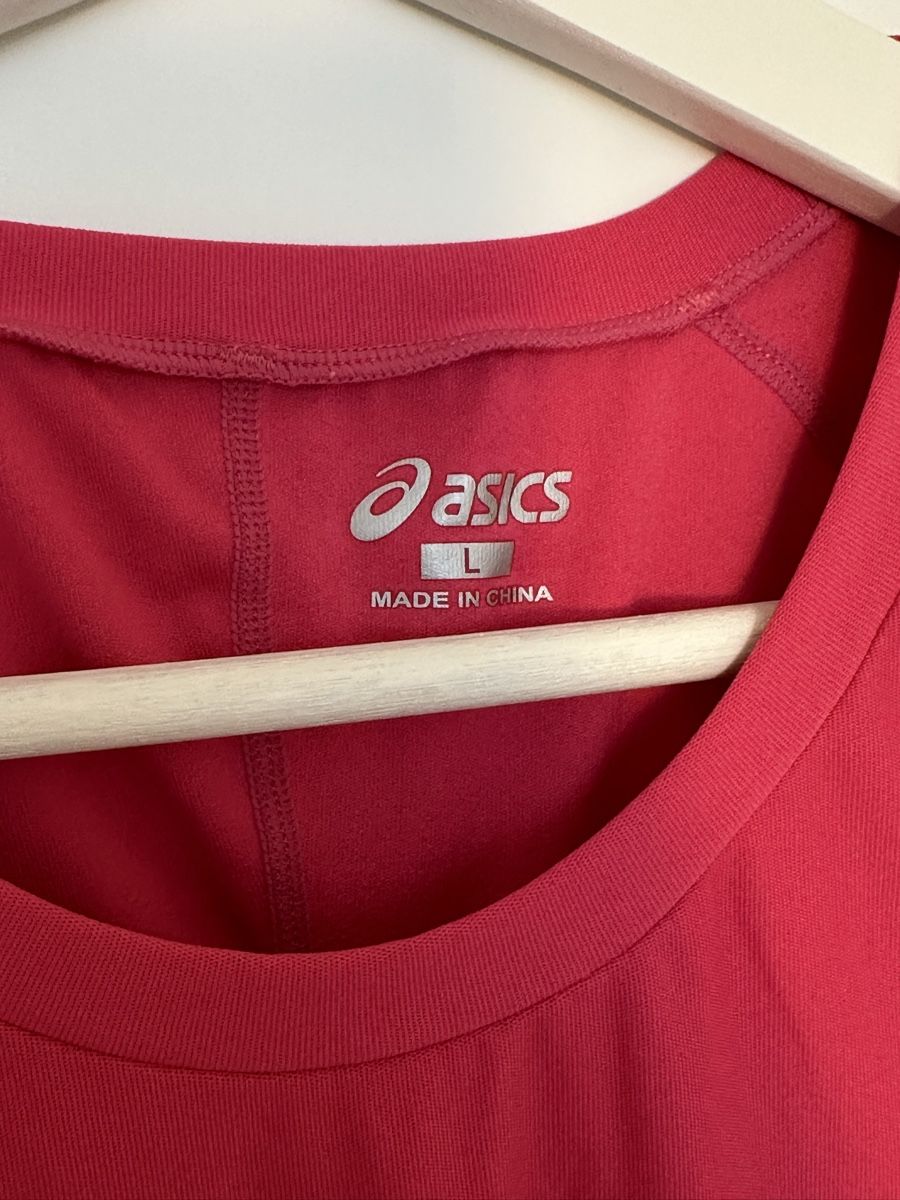 Asics T-shirt: Asics Funktionsshirt Pink Grösse L – Usato da Luzern venduto da linnblake 2