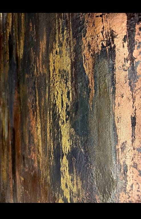 Gemälde: Modernes Acrylgemälde Der Herbst 70 × 90 cm – Neu (gemäss Beschreibung) aus Rubigen von Julnash 1