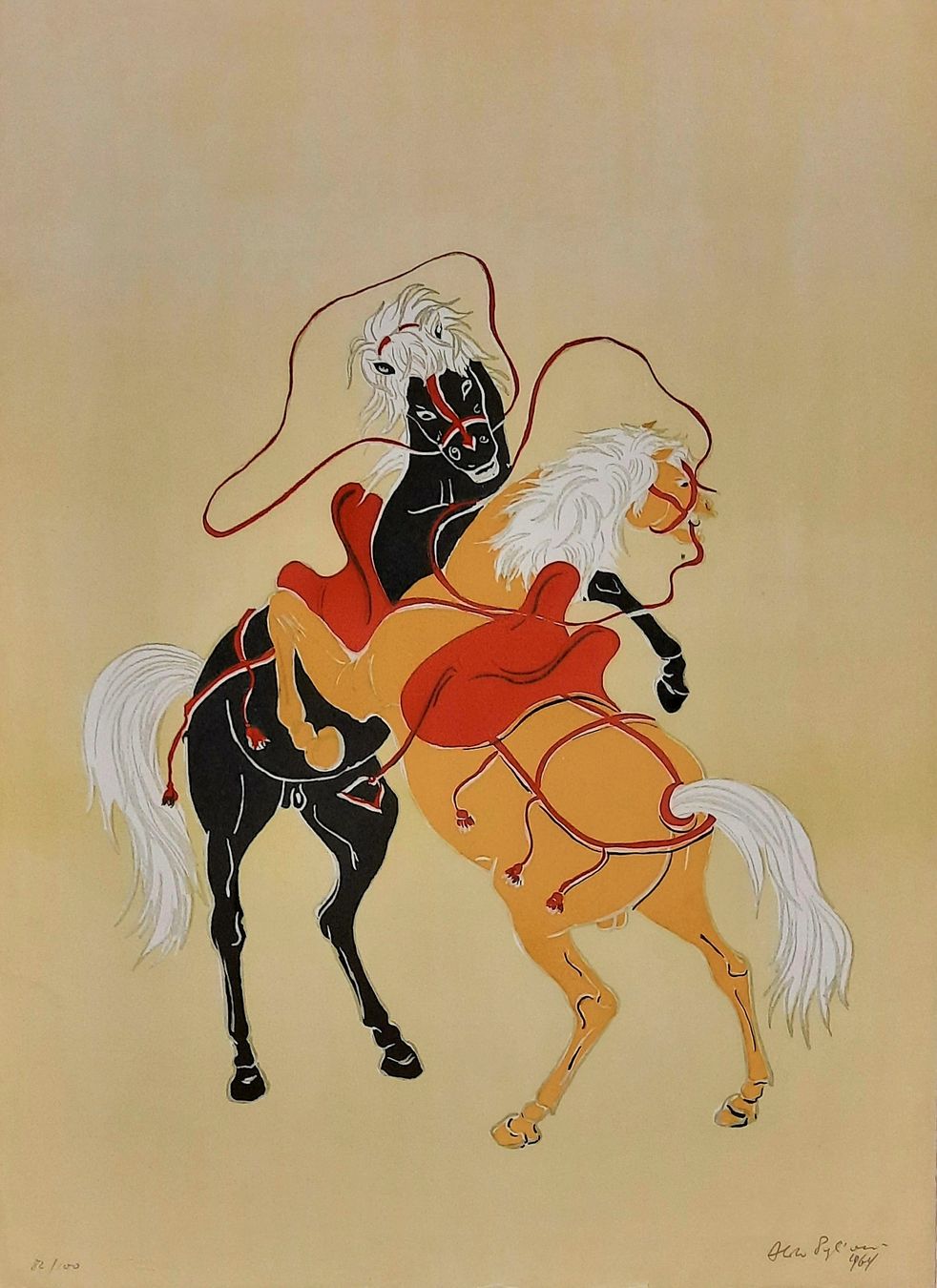 Grafiken & Lithographien: ALDO PAGLIACCI 1913 - 1991 – Gebraucht aus Genève von Enigme8