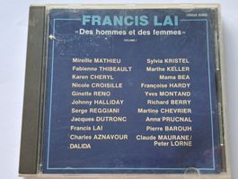 Cd Francis Lai - Des hommes des femmes 