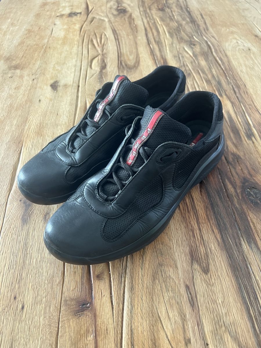 Prada Scarpe da uomo: prada world cup sneakers black – Usato da Münchenstein venduto da yma_5zg2