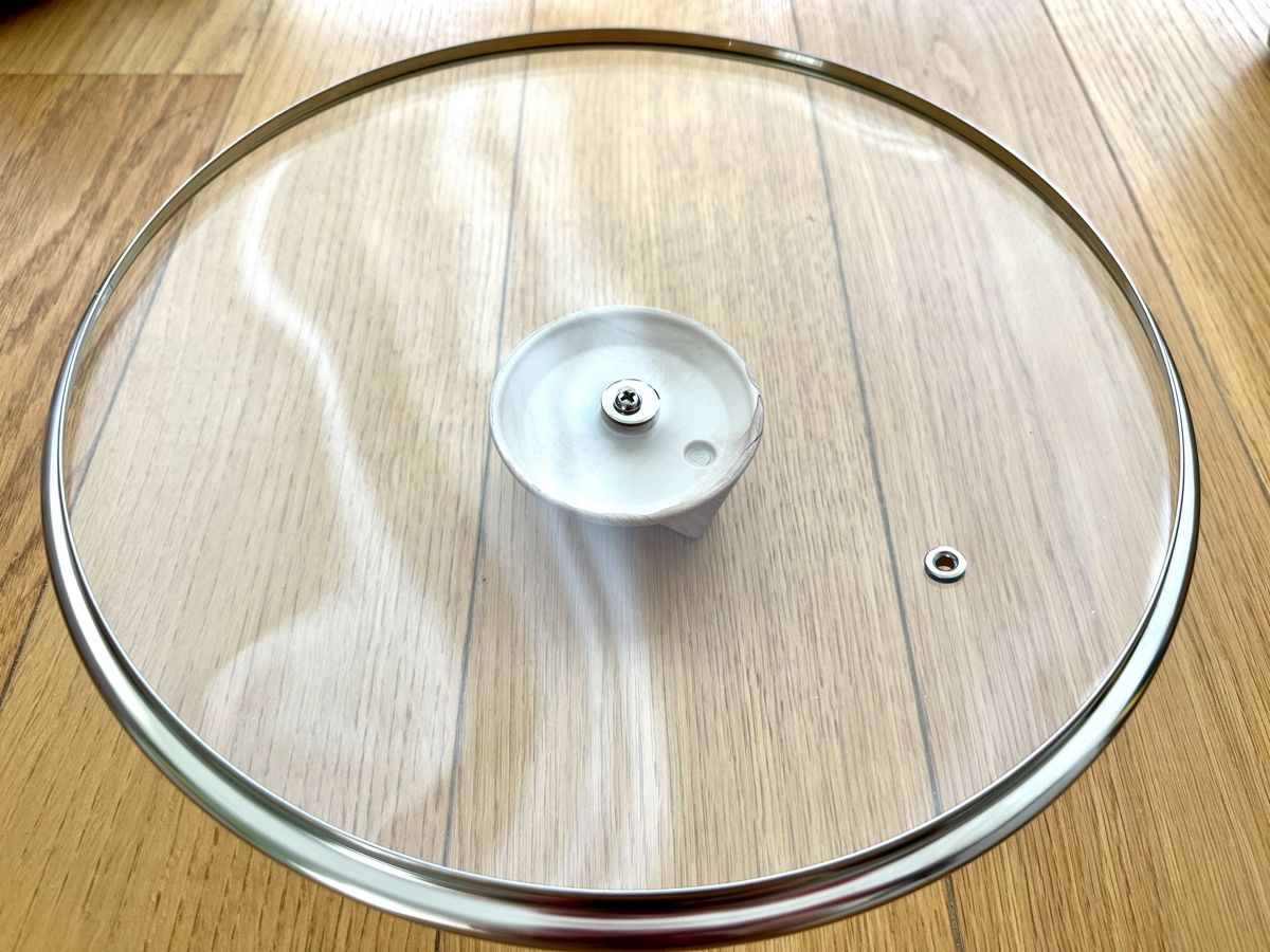 Elettrodomestici da cucina: Universal Glass Lid - Fits Most Cookware - 28 cm – Nuovo (secondo la descrizione) da Gattikon venduto da Sarahs_Schatzkammer 1