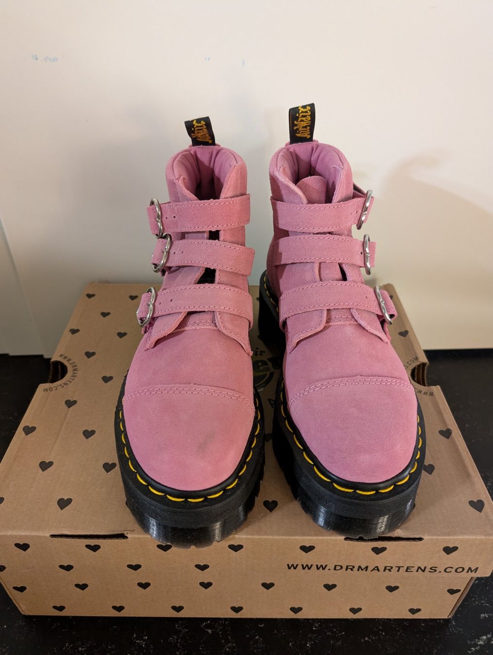 Dr. Martens Scarpe da donna: Dr. Martens x Lazy Oaf Stiefel – Usato da Frauenfeld venduto da Shiranui 1