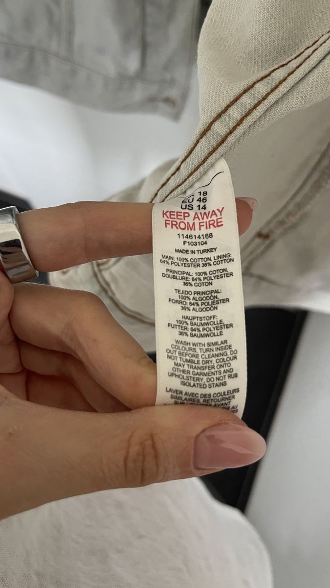 Topshop Giacche: Jeansjacke Topshop oversized – Nuovo (secondo la descrizione) da Lausen venduto da sim_hgp6 2