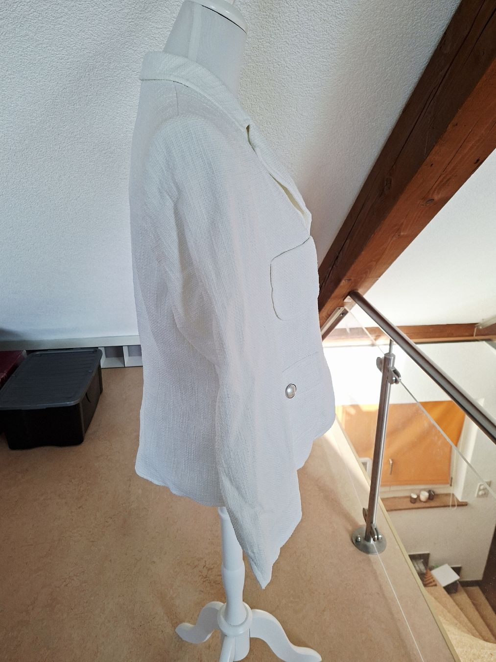 Giacche: Biaggini Blazer, Gr. 42 Cremeweiss – Usato da Klingnau venduto da vollmond36 3