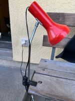 Retro Lampe Tischlampe Klemmlampe Stralux?