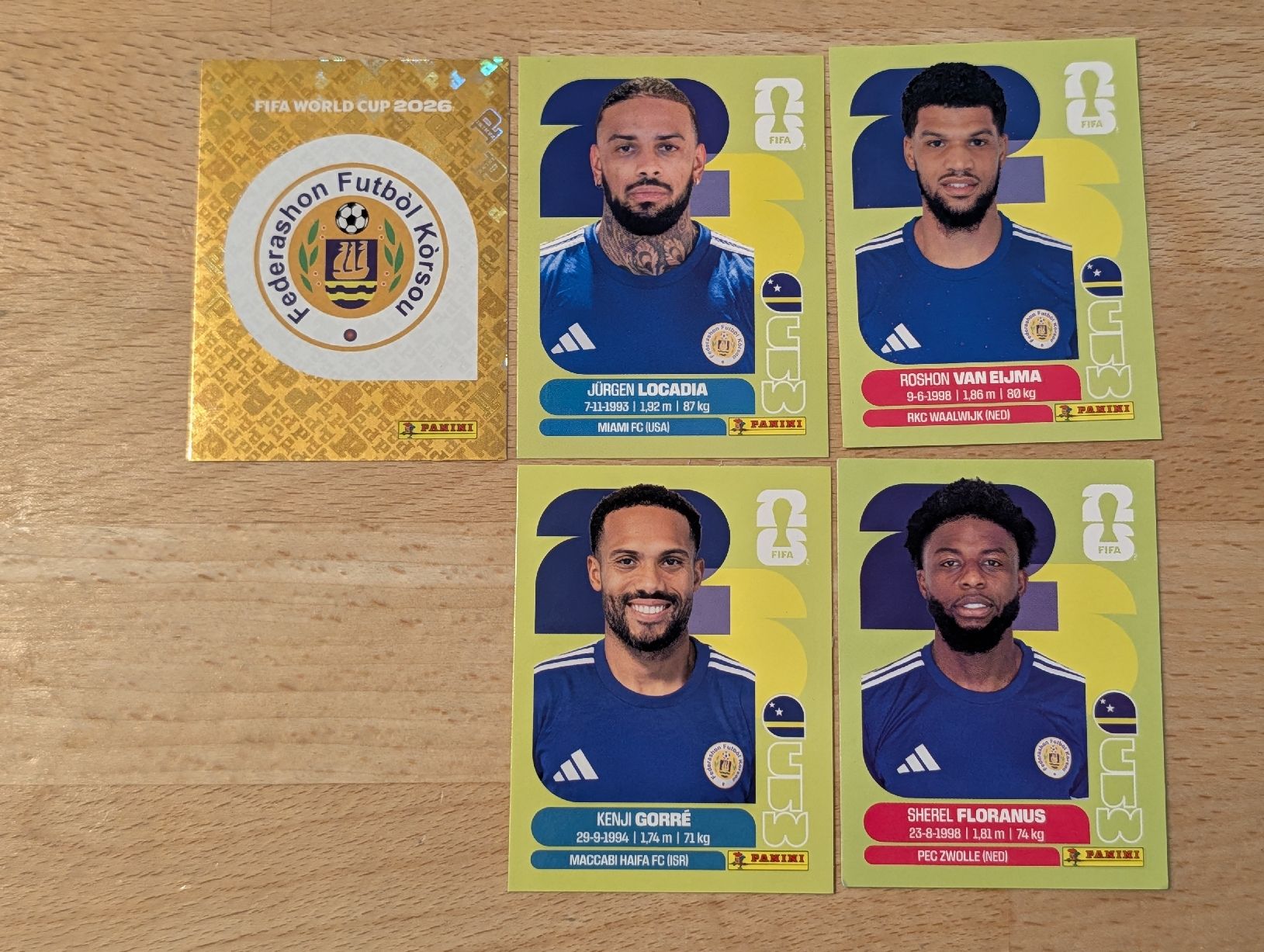 Panini Sammelbilder & Trading cards: Panini WM 2026 CUW – Neu (gemäss Beschreibung) aus Zürich von es8046